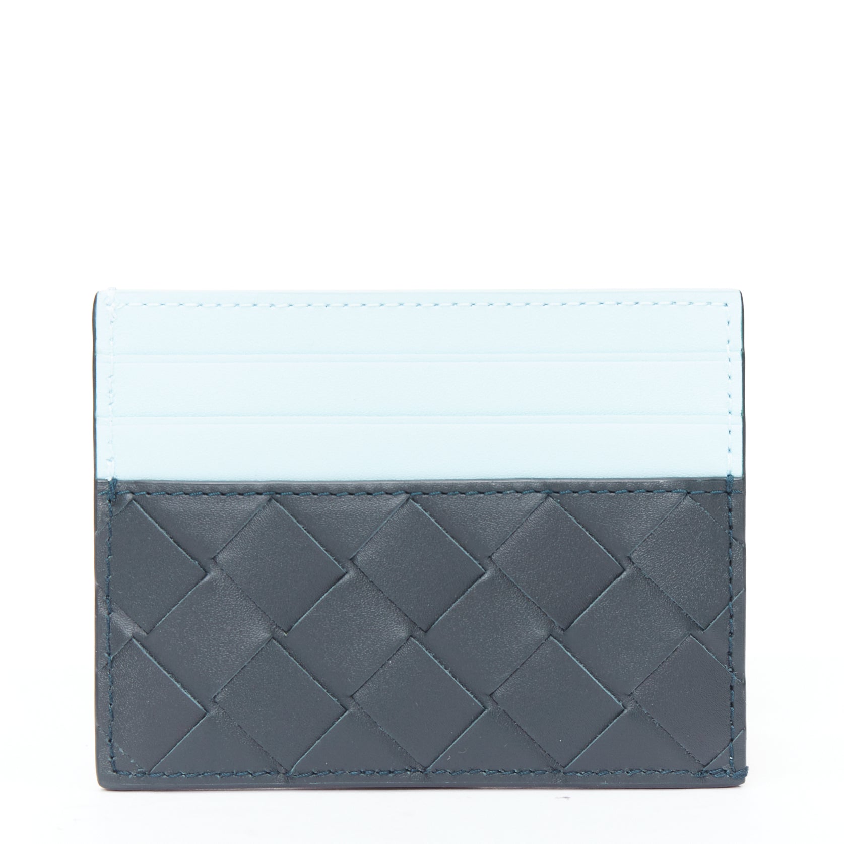 Bottega Veneta Blue Card Wallet - Image 6