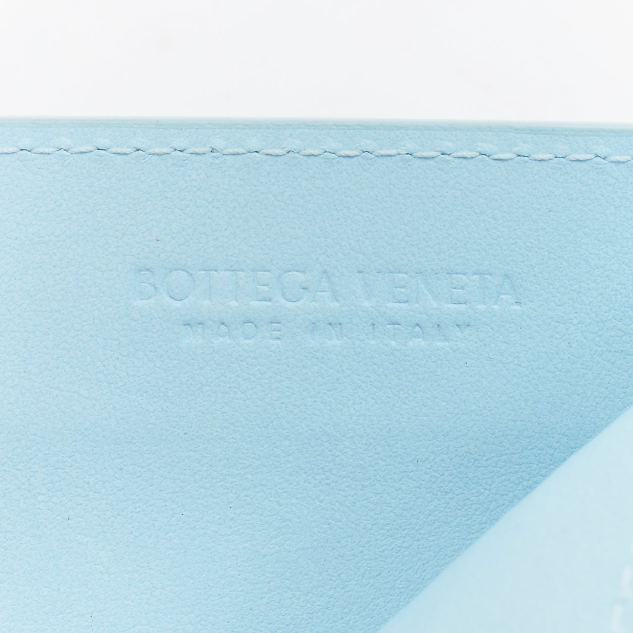 Bottega Veneta Blue Card Wallet - Detail 2