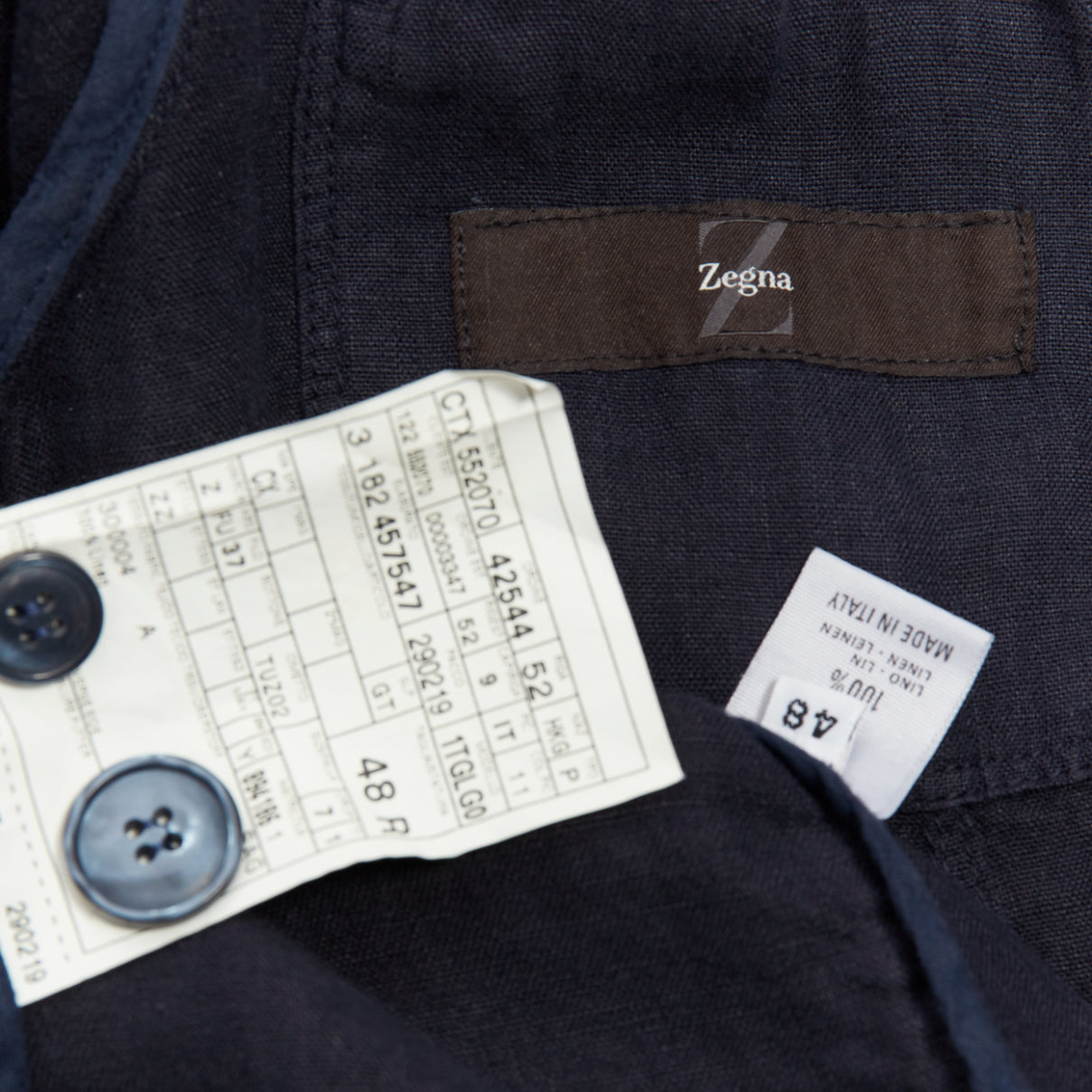 Ermenegildo Zegna Corduroy Overshirt - Image 11