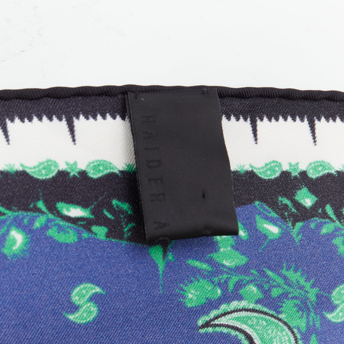 Haider Ackermann Paisley Triangle Scarf - Image 10