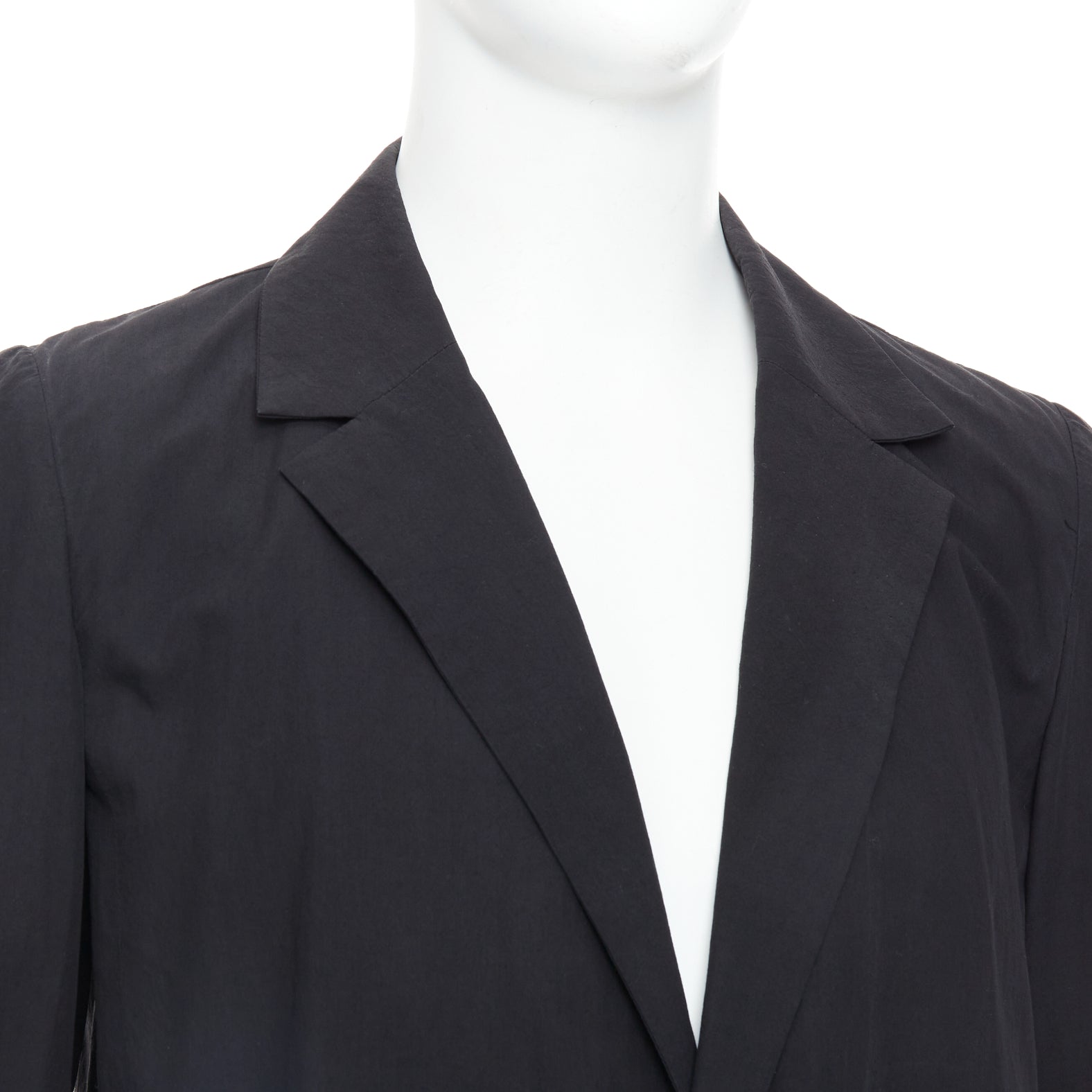 Attachment Angular Hem Blazer - Back view