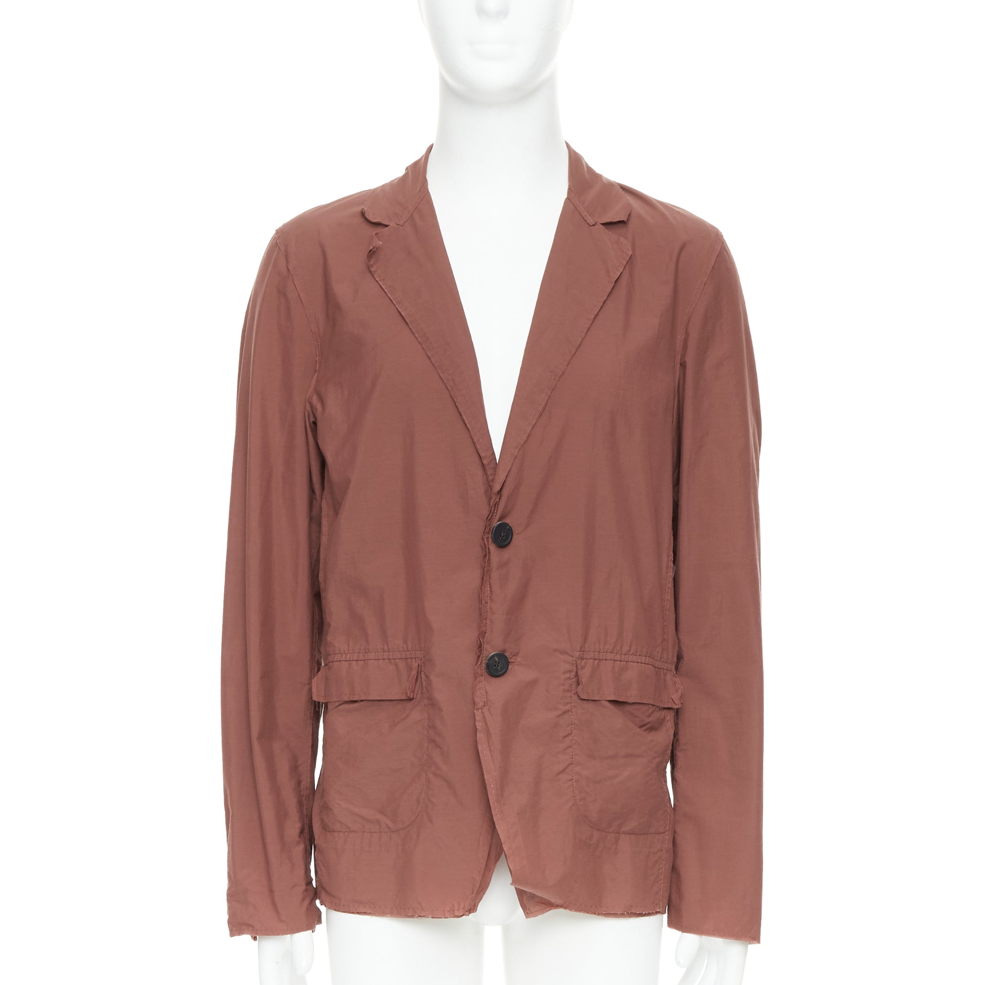 Lanvin Raw Edge Blazer