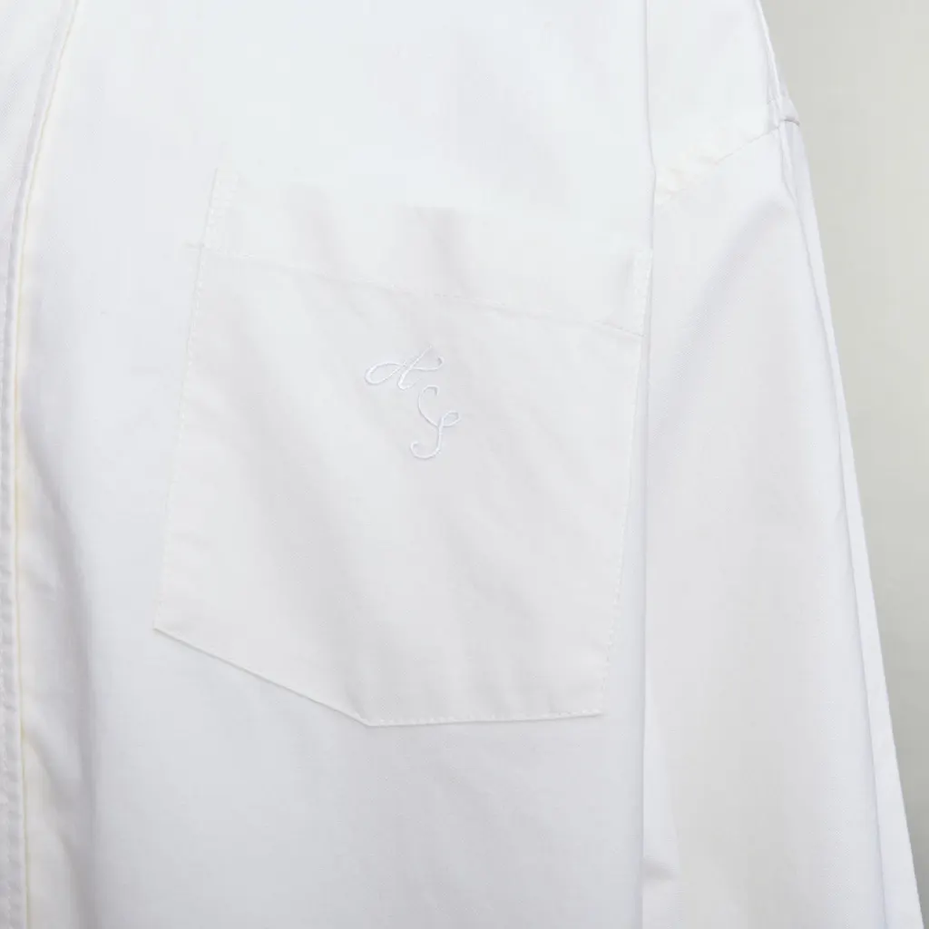 Acne Studios Cocoon Shirt Beige Cotton Very good - Back View