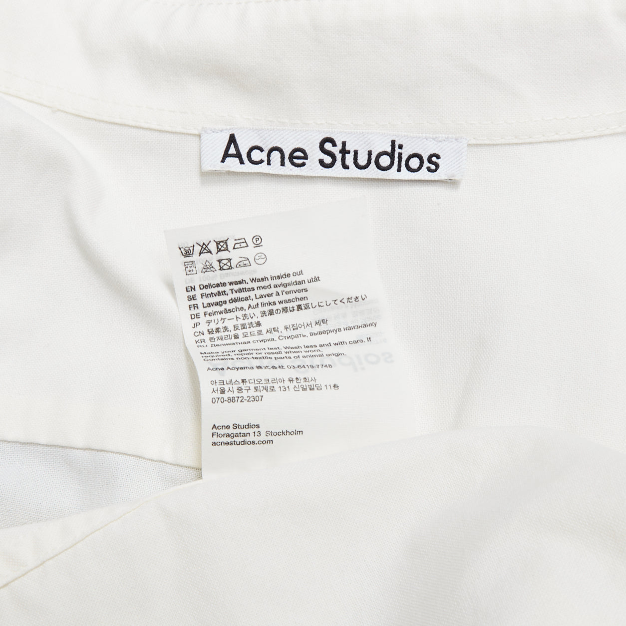 Acne Studios Cocoon Shirt - Image 10