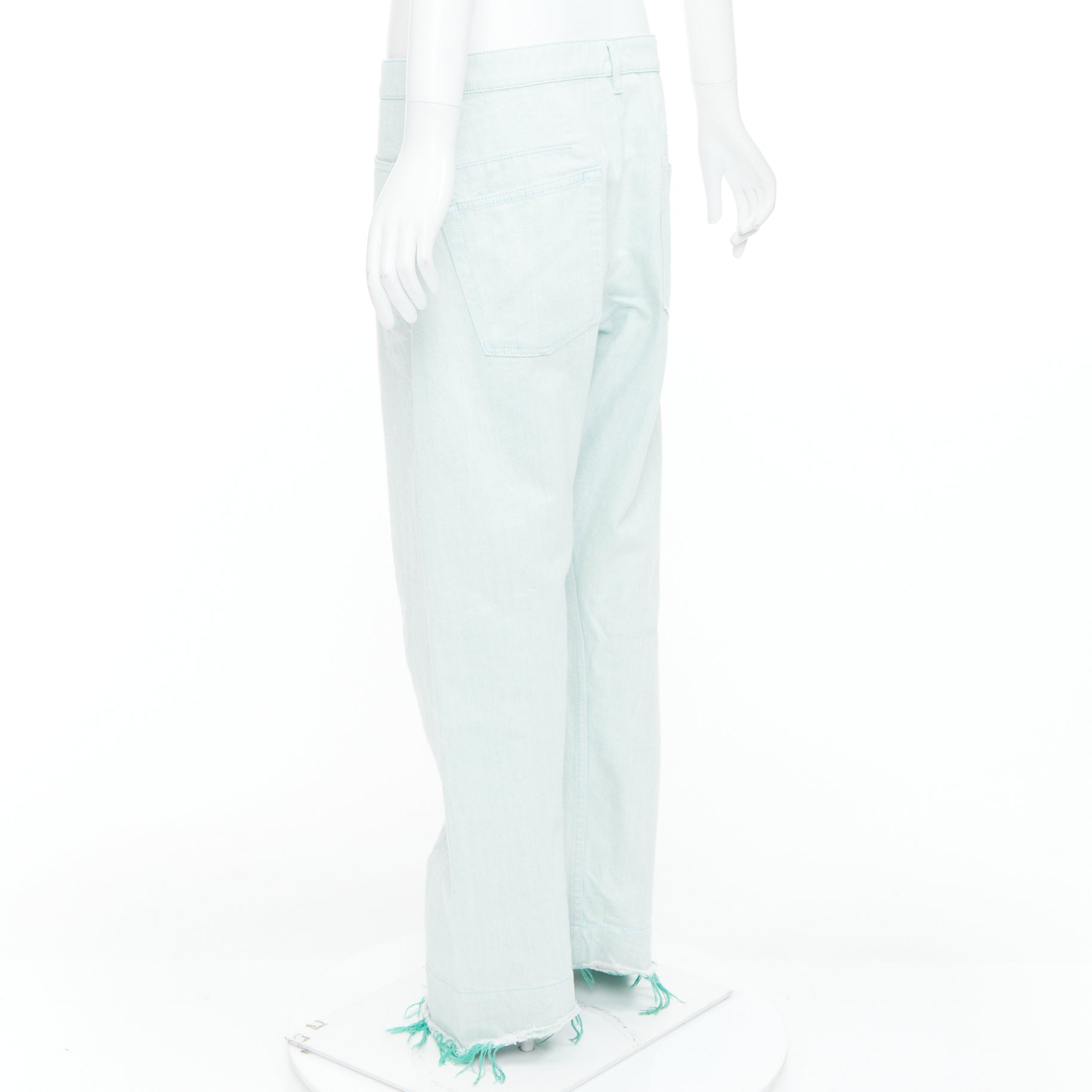 Jil Sander Yellow Belted Pants - Detail 1