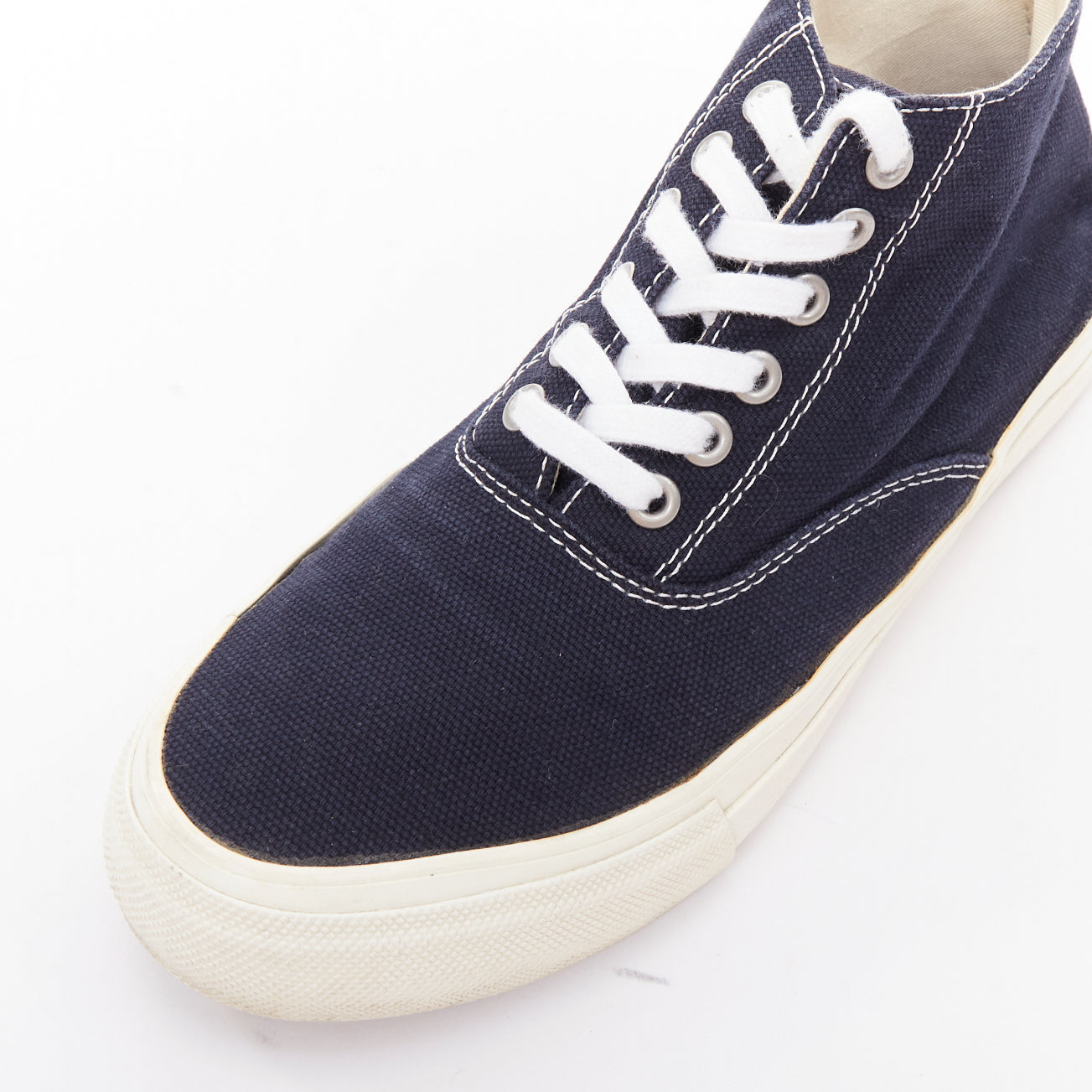 Comme Des Garcons Canvas Skate Sneakers - Detail 2