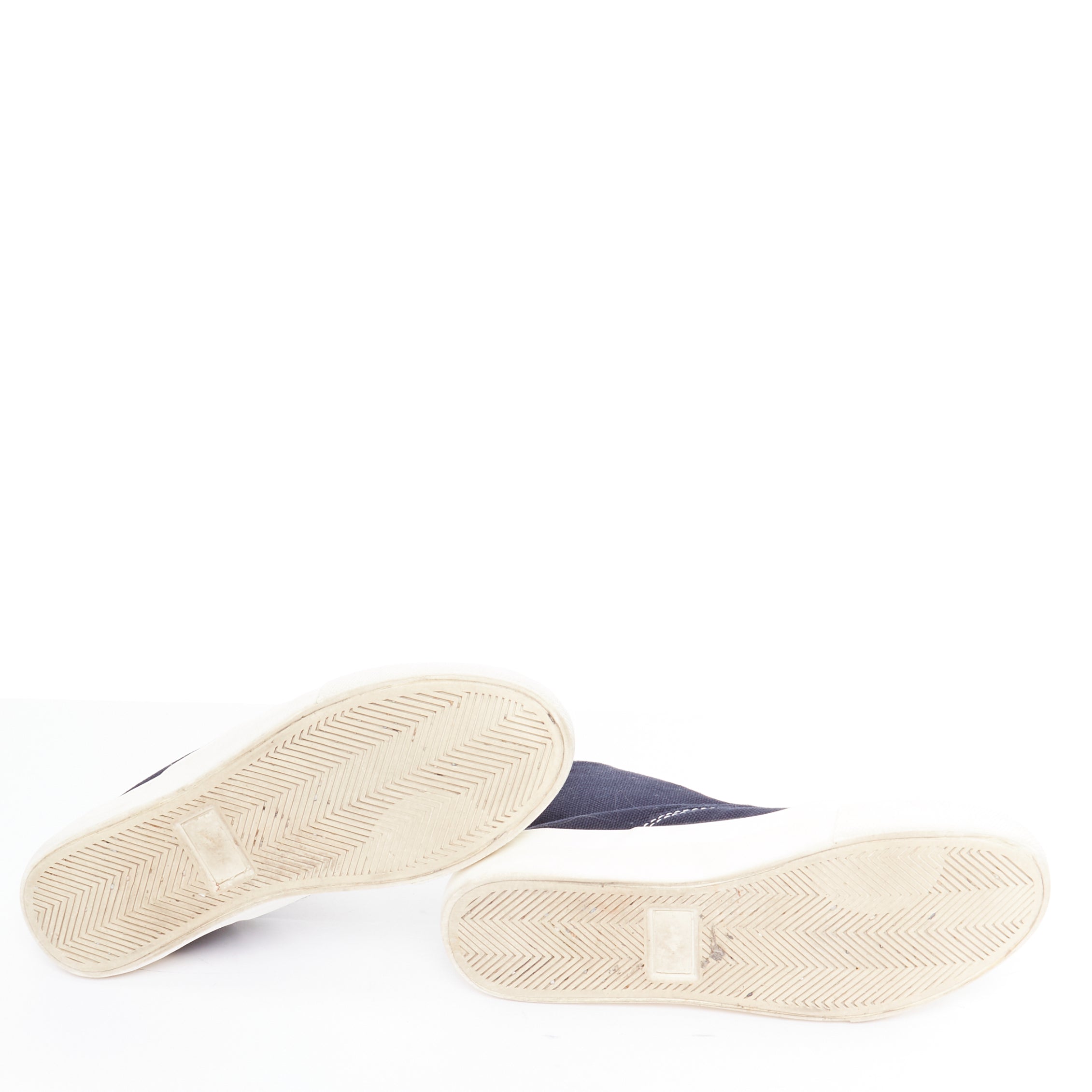 Comme Des Garcons Canvas Skate Sneakers - Image 13