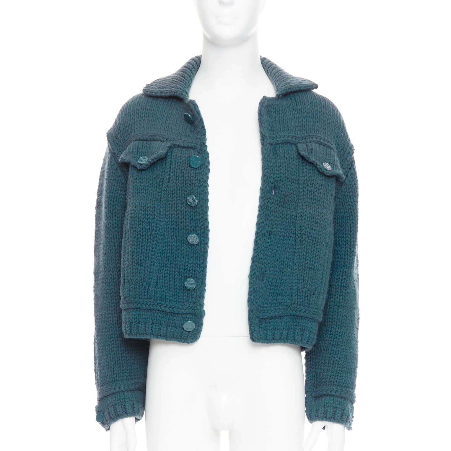 Louis Vuitton Chunky Knit Jacket - Image 6