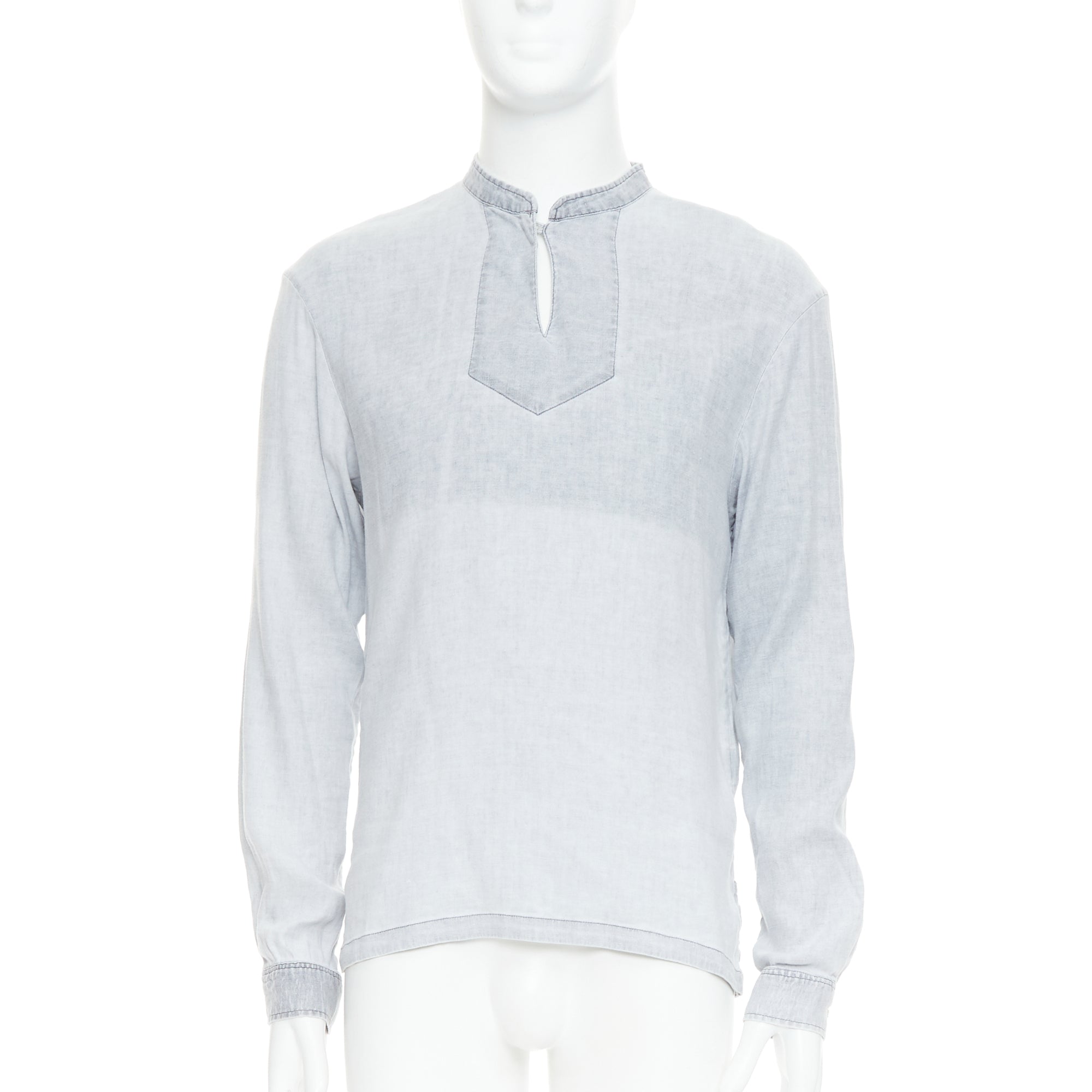 Apc Linen Distressed Shirt