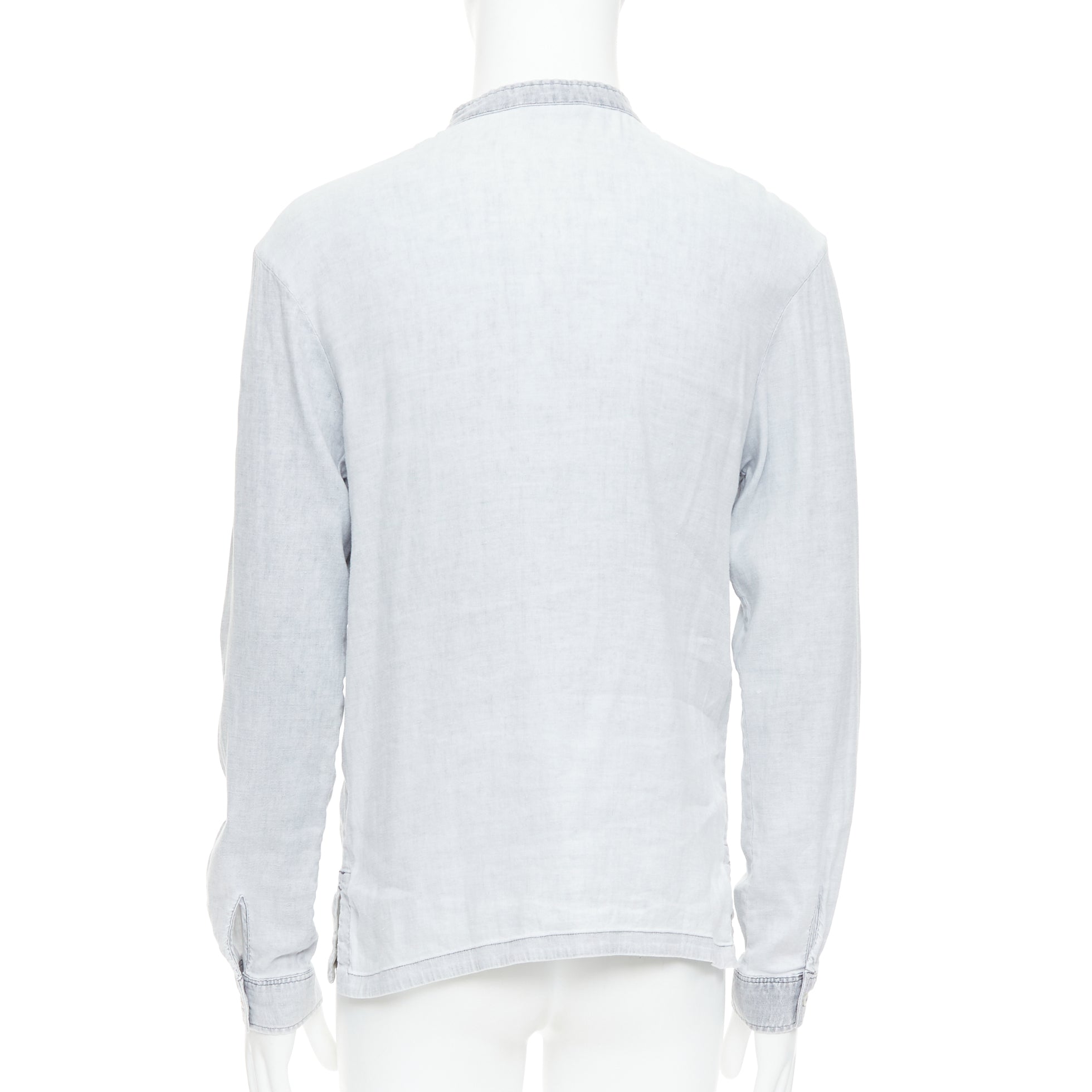 Apc Linen Distressed Shirt - Side view
