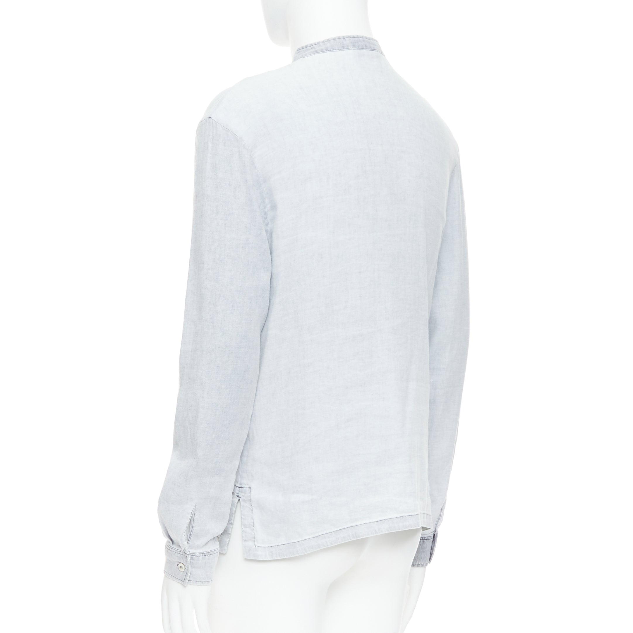 Apc Linen Distressed Shirt - Detail 1