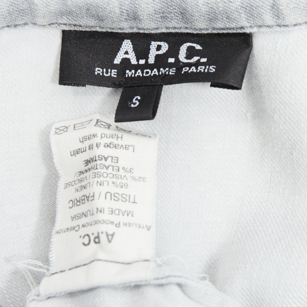 Apc Linen Distressed Shirt - Image 10