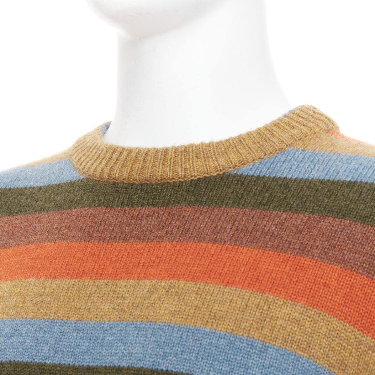 Bottega Veneta Striped Pullover Sweater - Back view