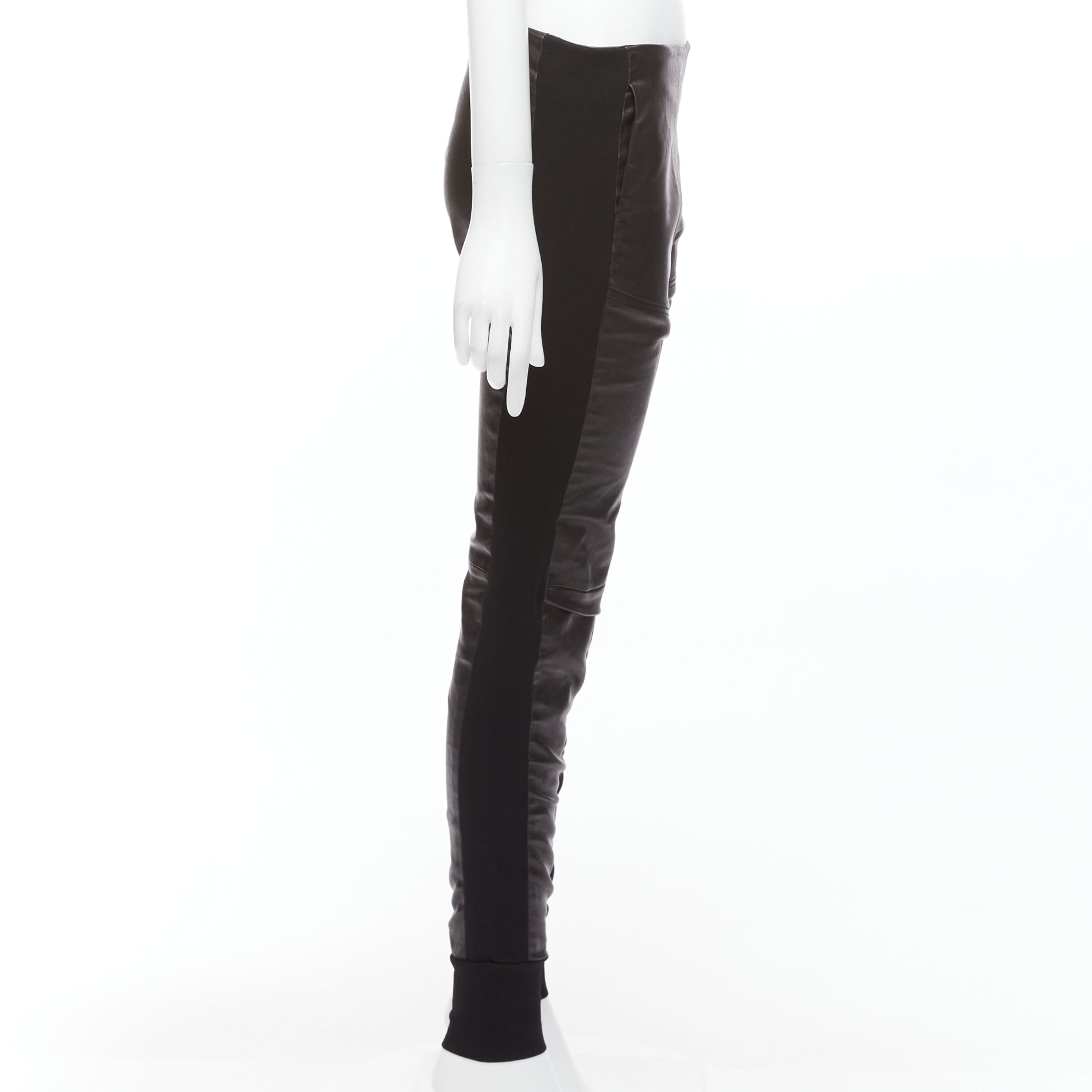 Balenciaga Striped Cropped Pants - 4