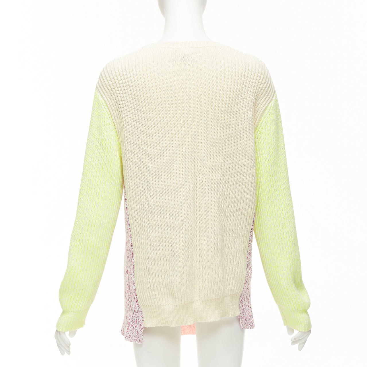 Stella Mccartney Neon Oversized Sweater - Side view
