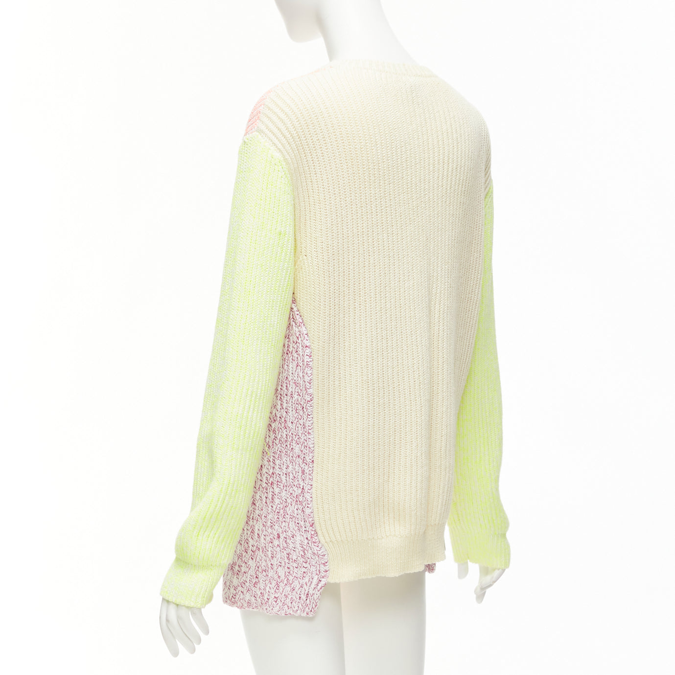 Stella Mccartney Neon Oversized Sweater - Detail 1