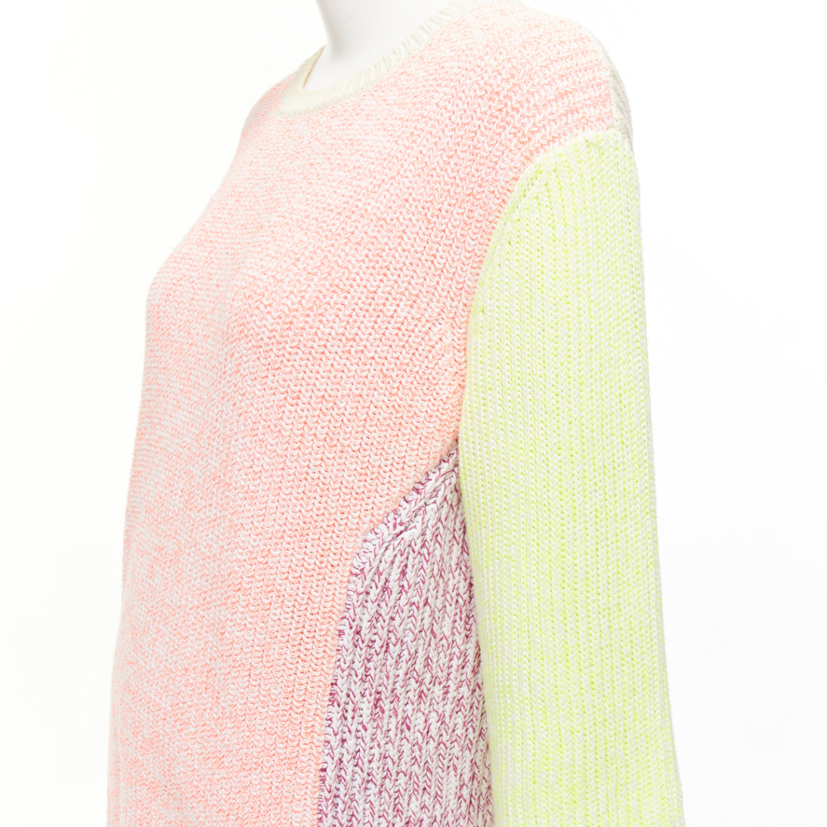Stella Mccartney Neon Oversized Sweater - Detail 2
