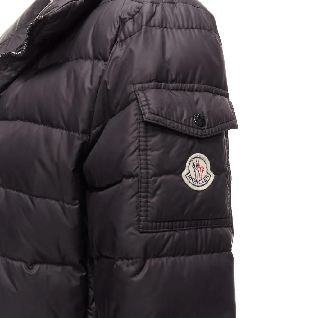 Moncler Norme Afnor Black Fair - Back View