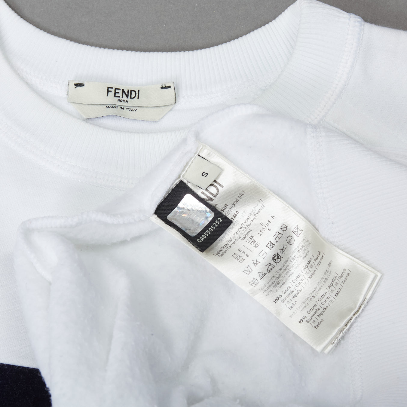 Fendi Roma Logo Pullover - Image 10