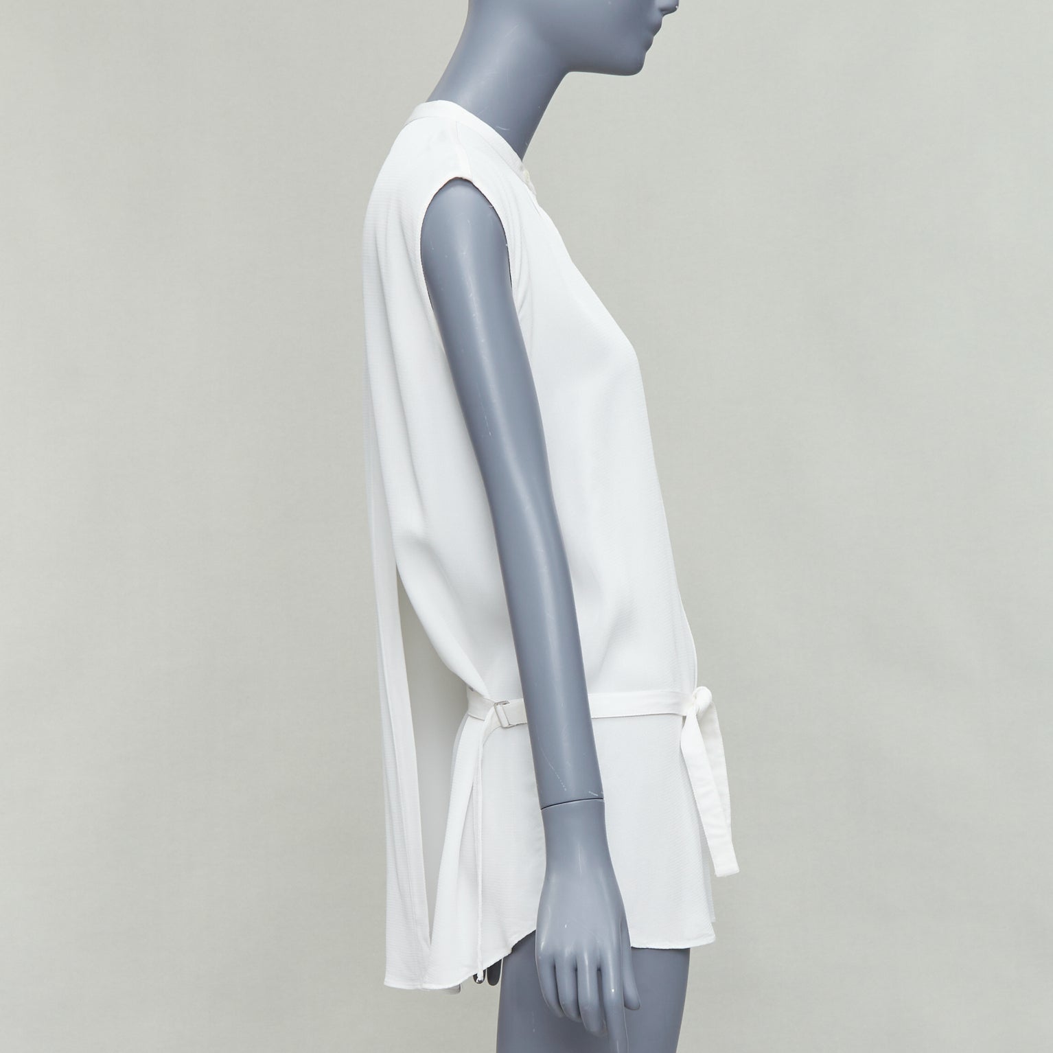 Helmut Lang Tie Front Vest - 4