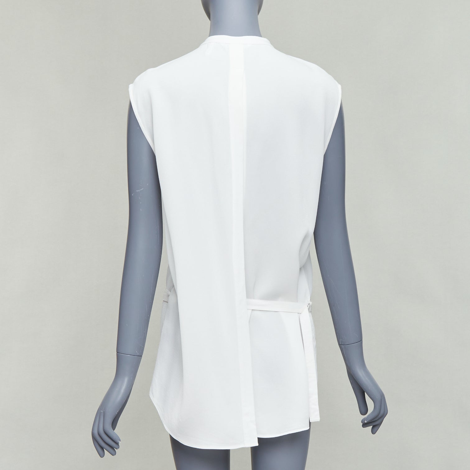Helmut Lang Tie Front Vest - Side view