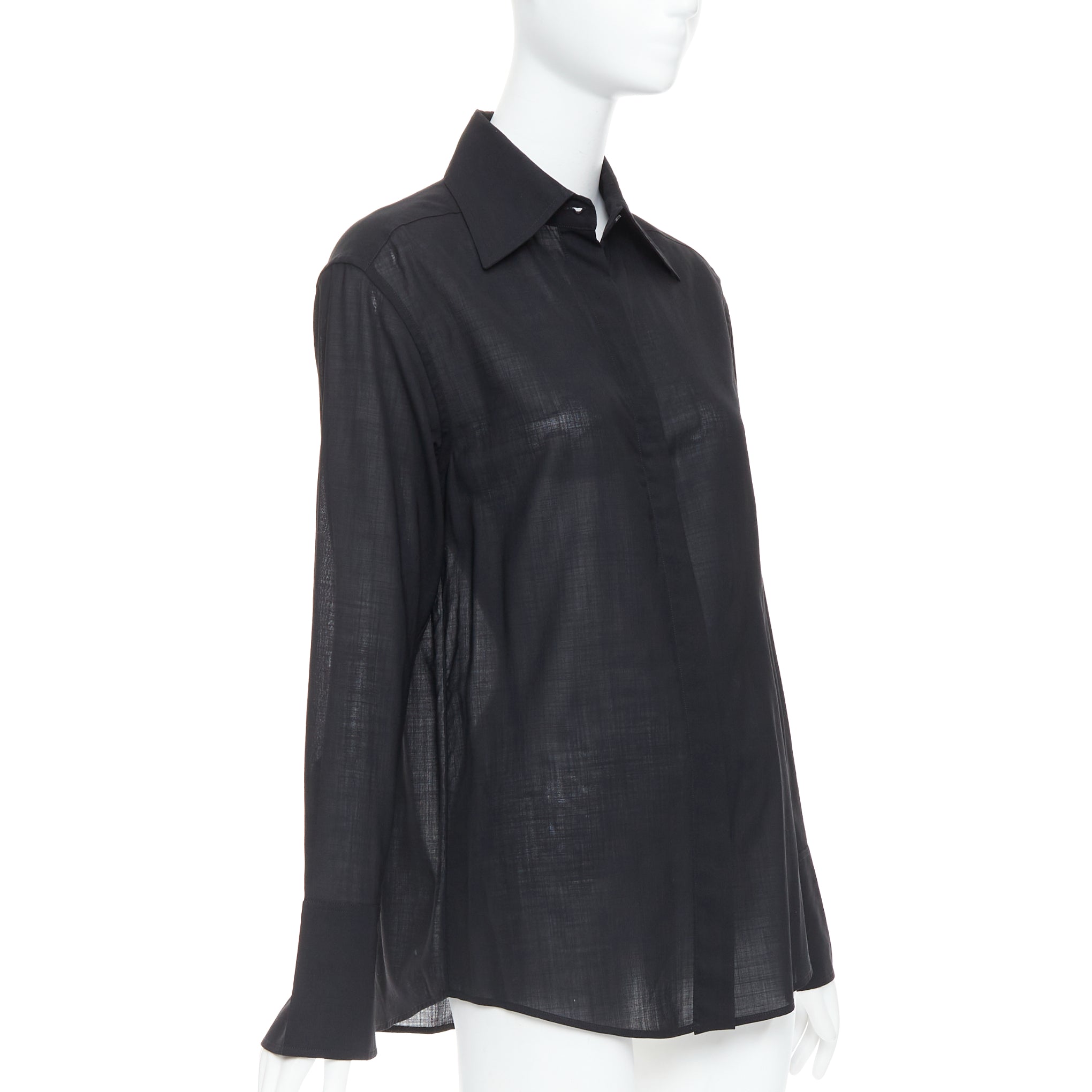 Gucci Minimal Sheer Shirt - Image 6