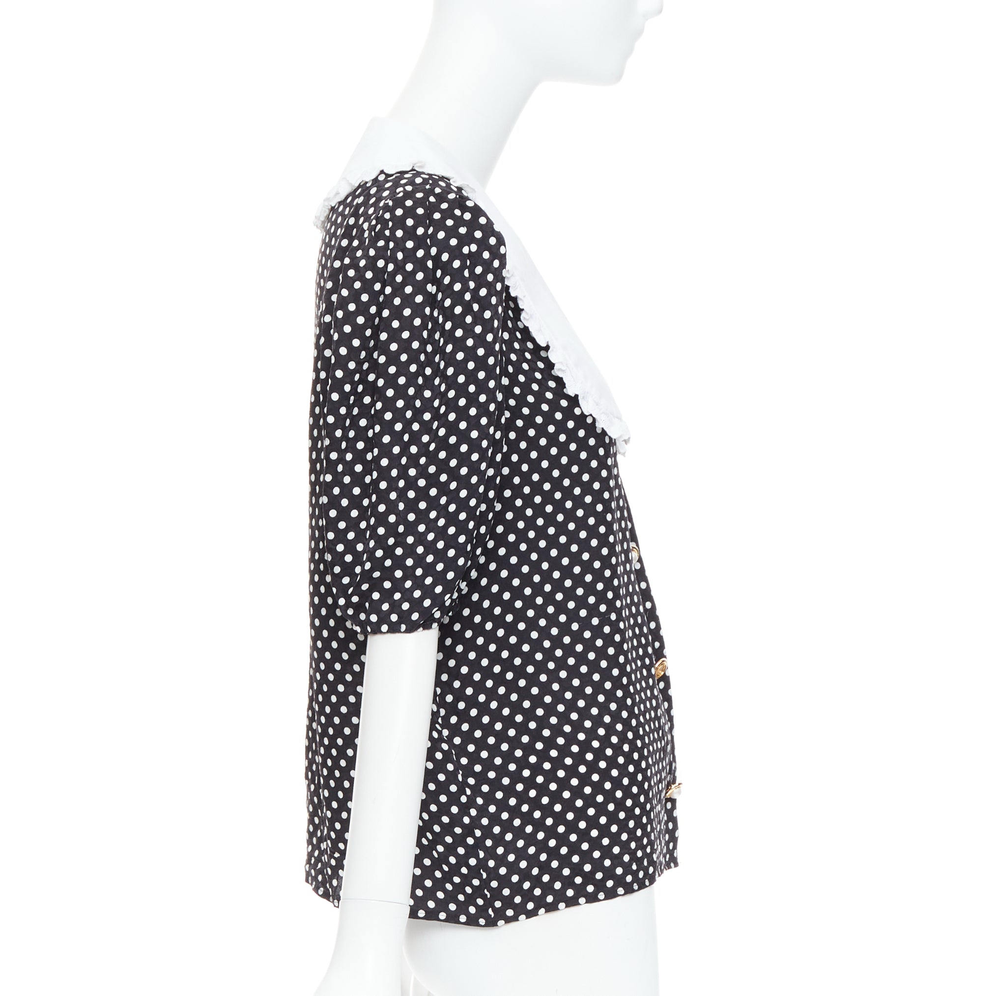 Miu Miu Polka Dot Blouse - 4