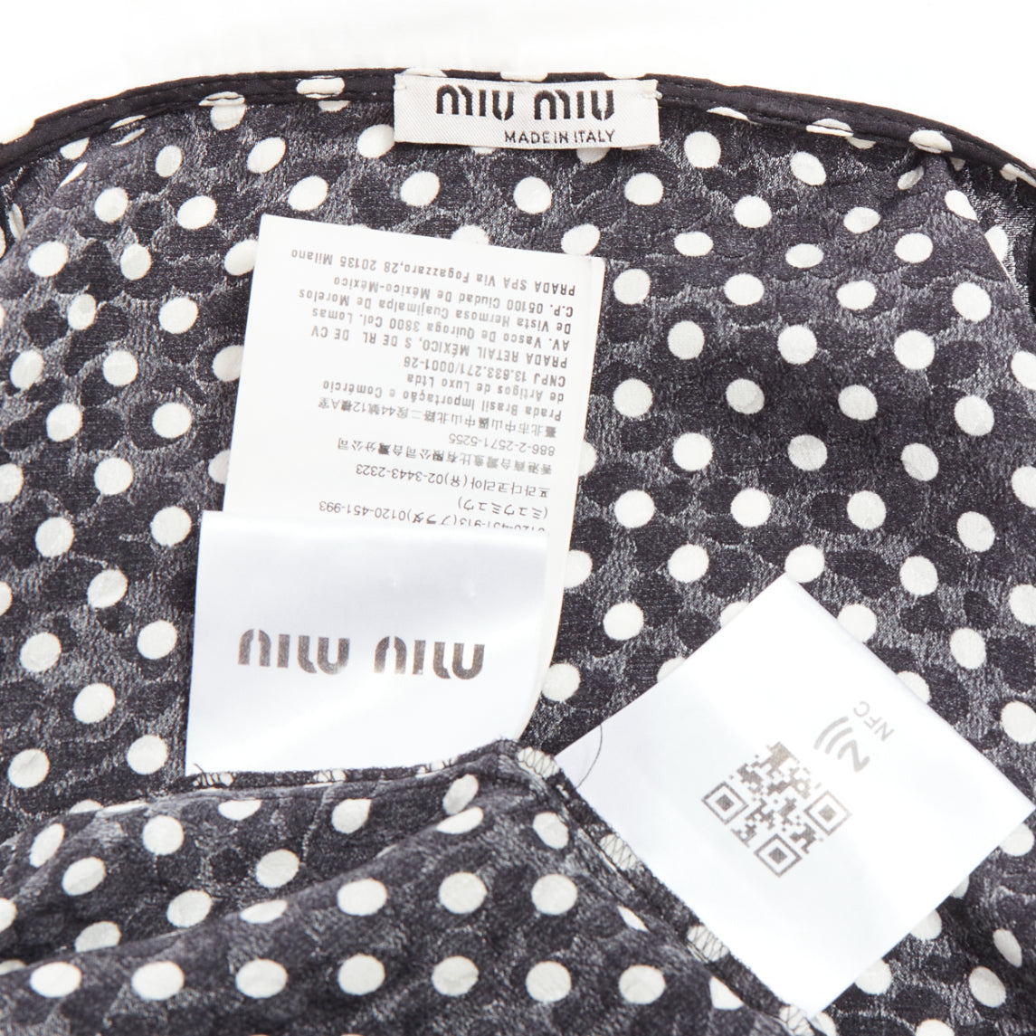 Miu Miu Polka Dot Blouse - Image 10