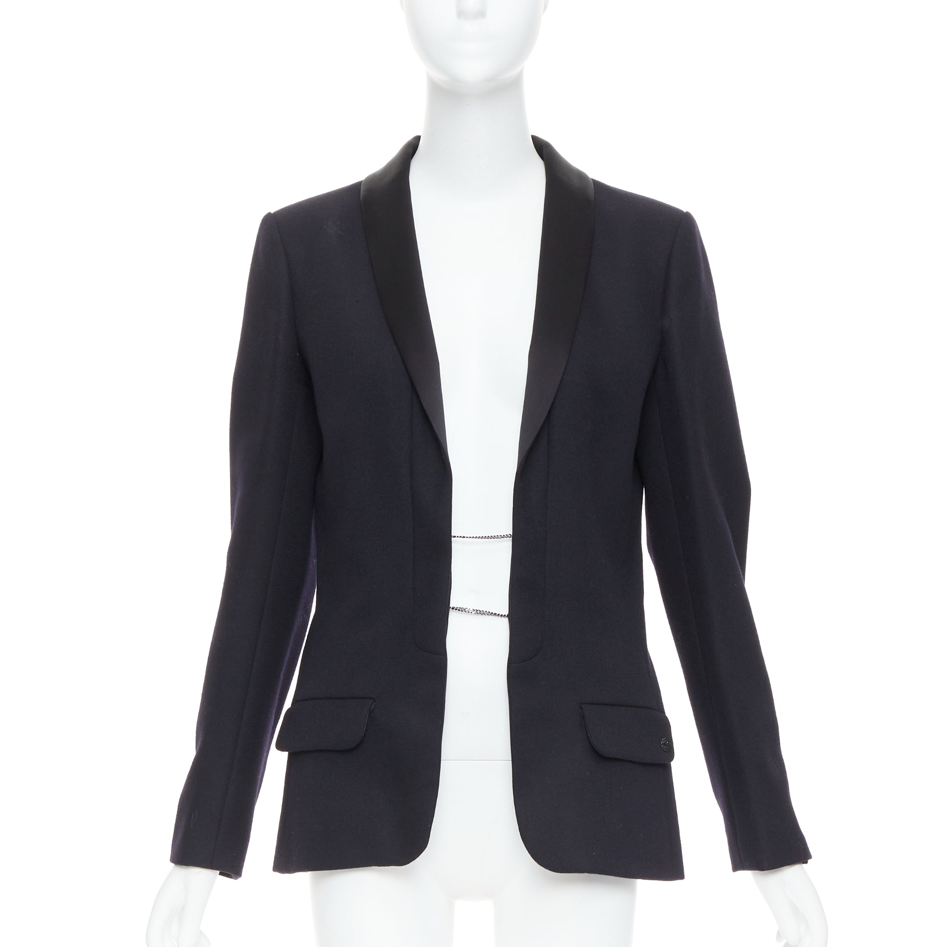 Chanel Wool Tuxedo Blazer