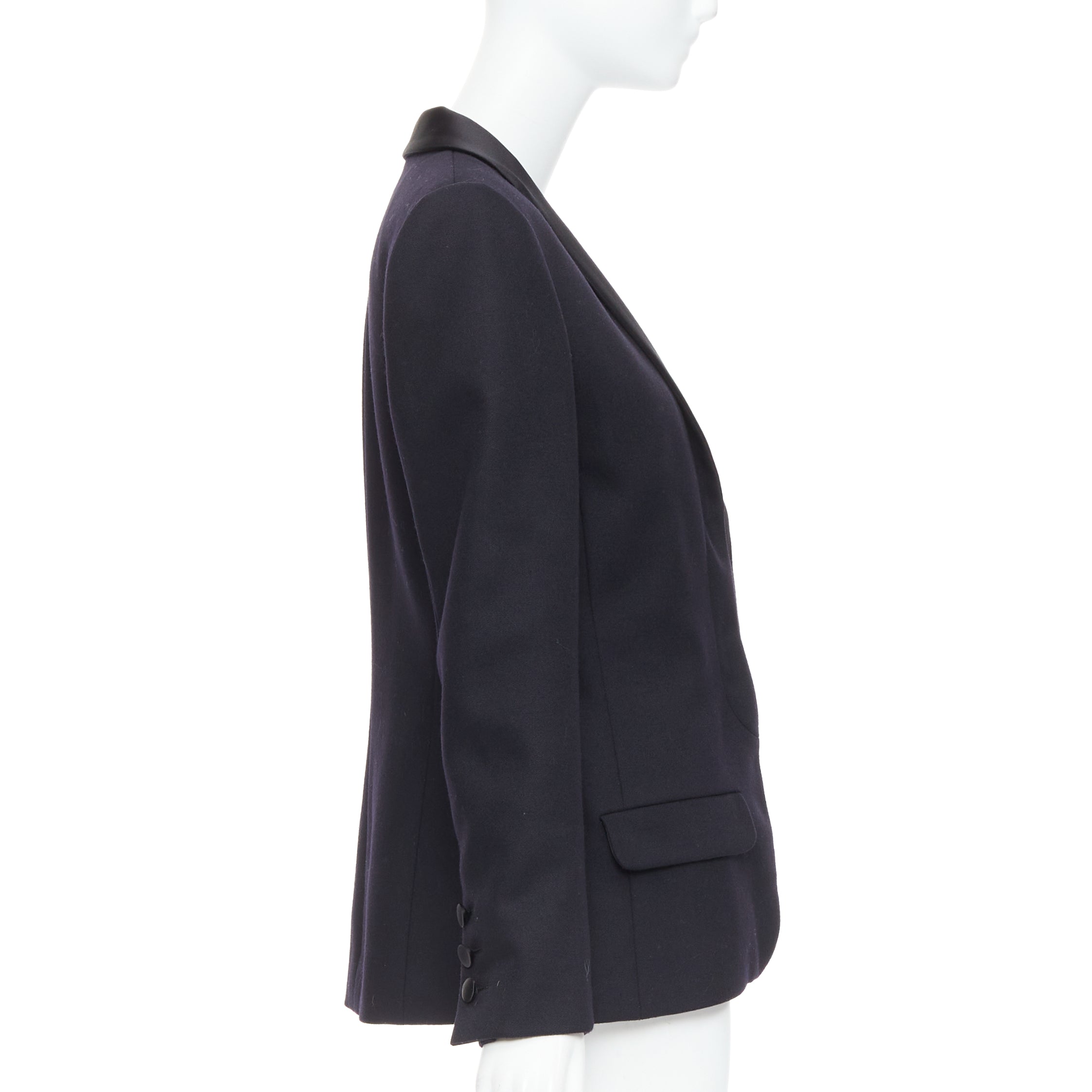 Chanel Wool Tuxedo Blazer - 4