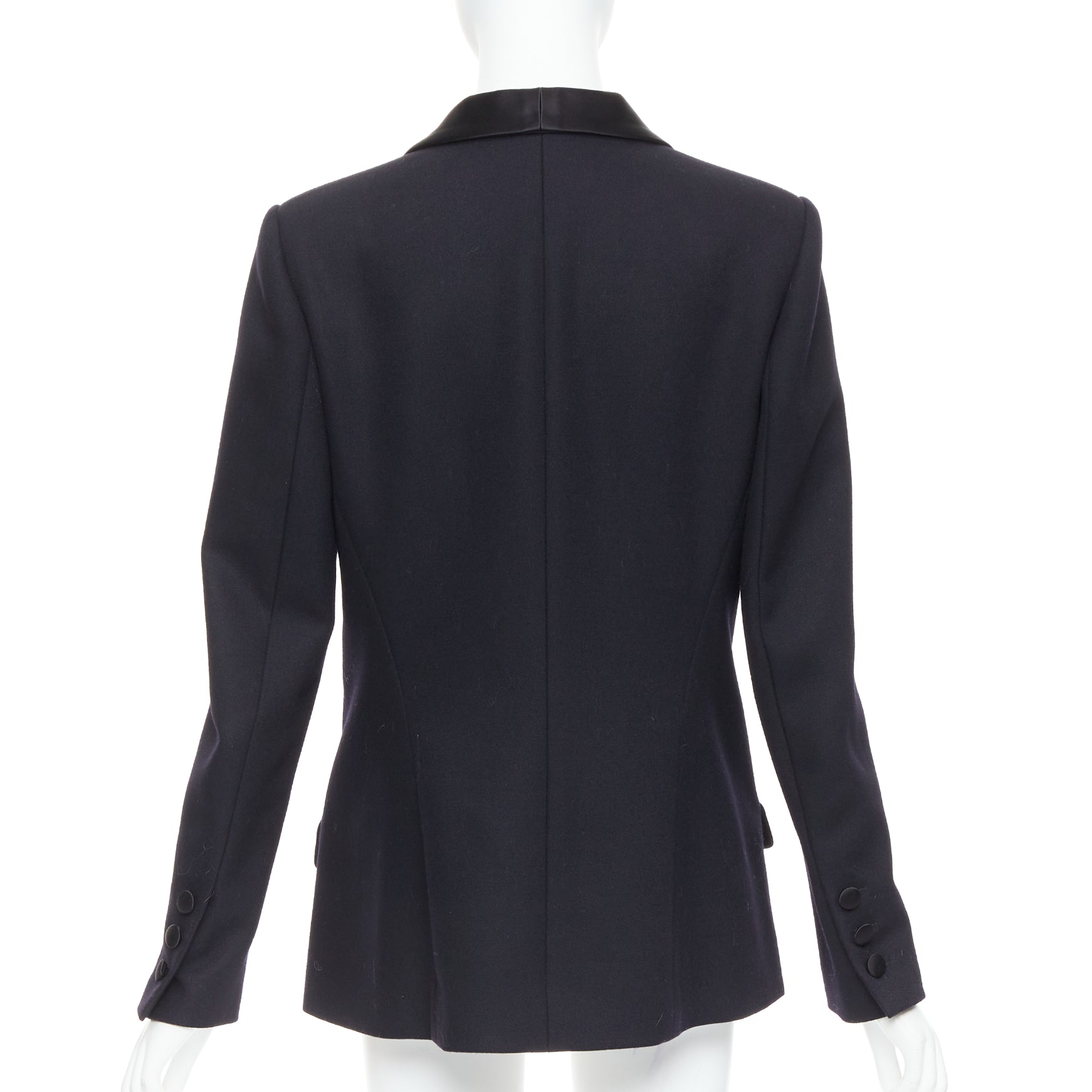 Chanel Wool Tuxedo Blazer - Side view