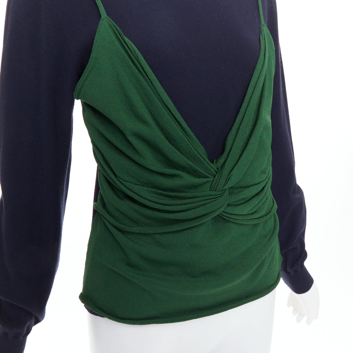 Jw Anderson Draped Cami Sweater - Back view