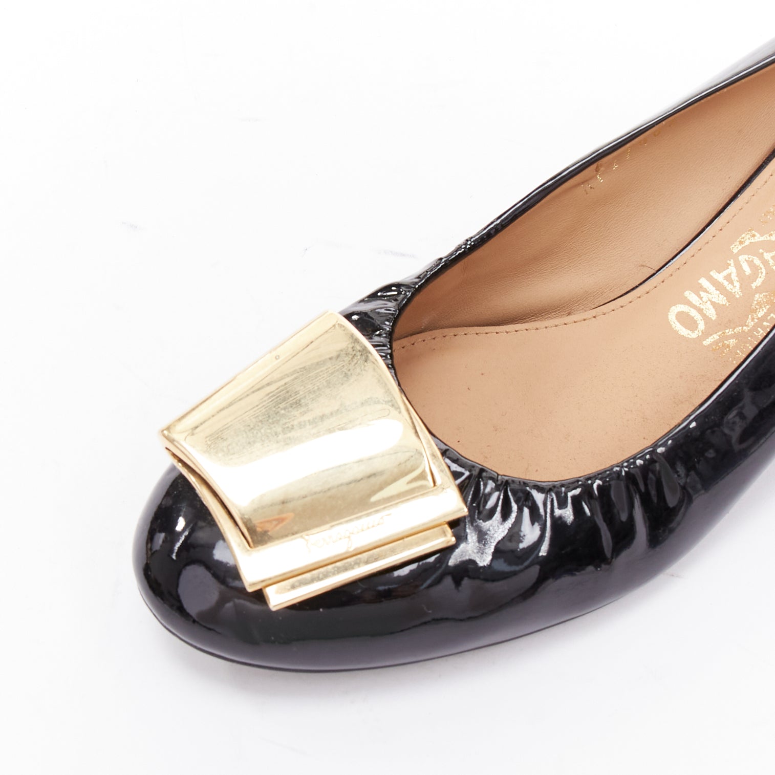 Salvatore Ferragamo Big Buckle Wedges - Detail 2