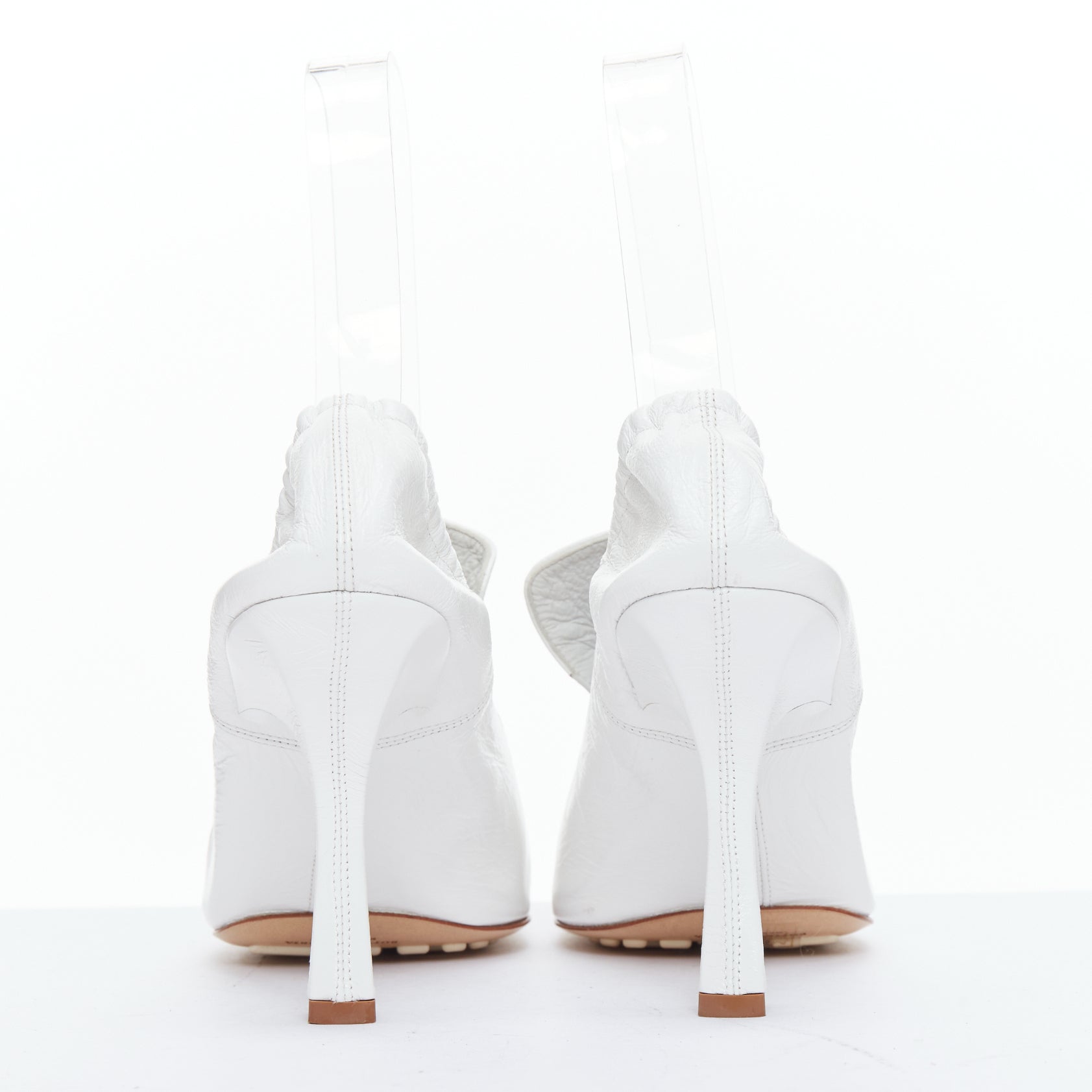 Tom Ford Velvet Crystal Sandals - Side view