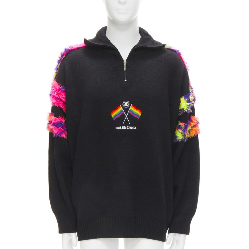 Balenciaga Pride Flag Turtleneck