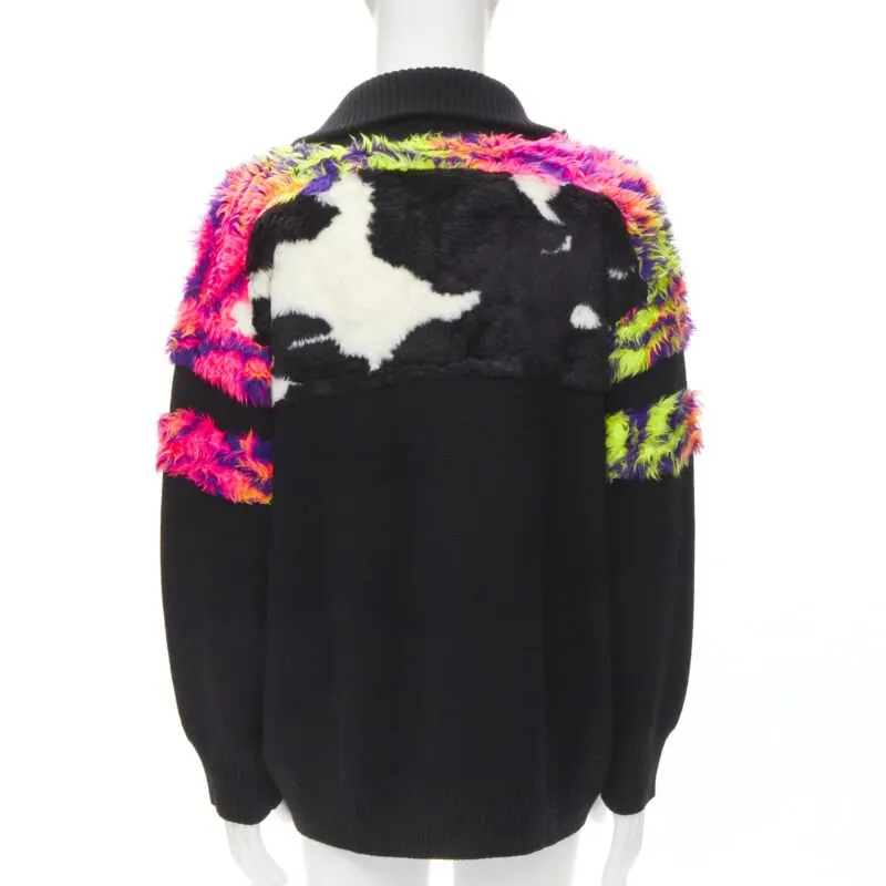 Balenciaga Pride Flag Turtleneck Black Wool Never worn - Box View