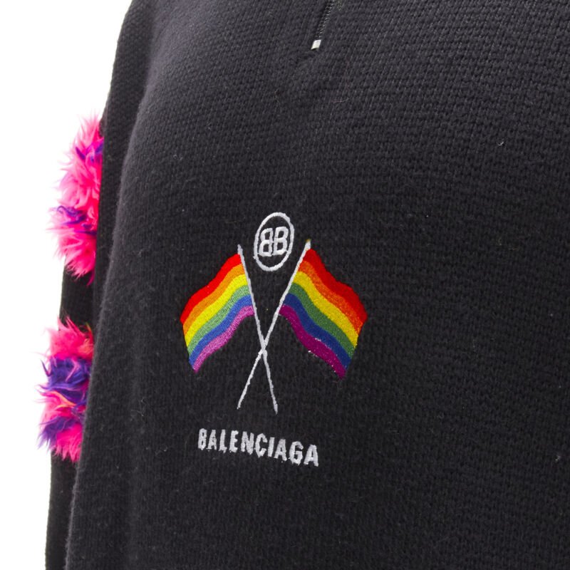 Balenciaga Pride Flag Turtleneck - Detail 2