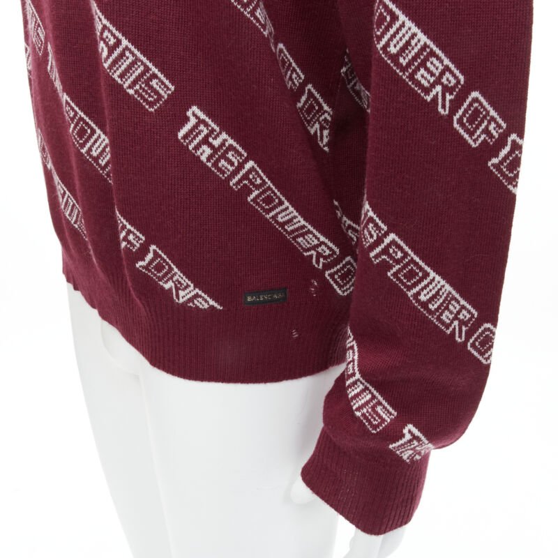 Balenciaga Dreams Sweater - Back view