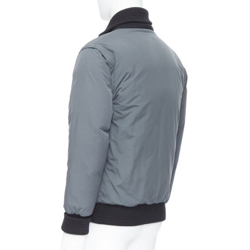 Unsigned / متعددة Grey Goose Down Bomber - Detail 2