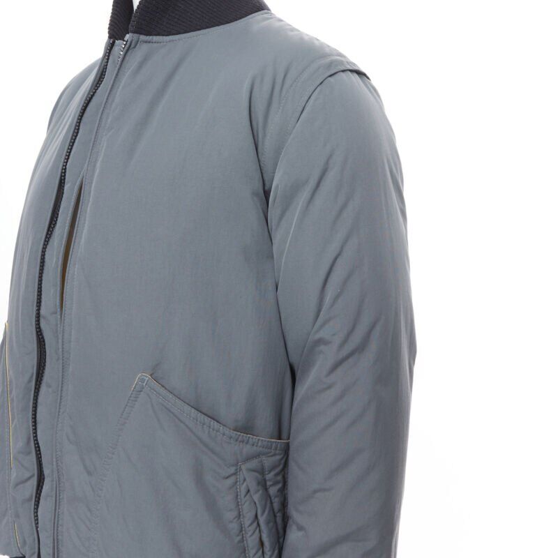 Unsigned / متعددة Grey Goose Down Bomber - Image 10
