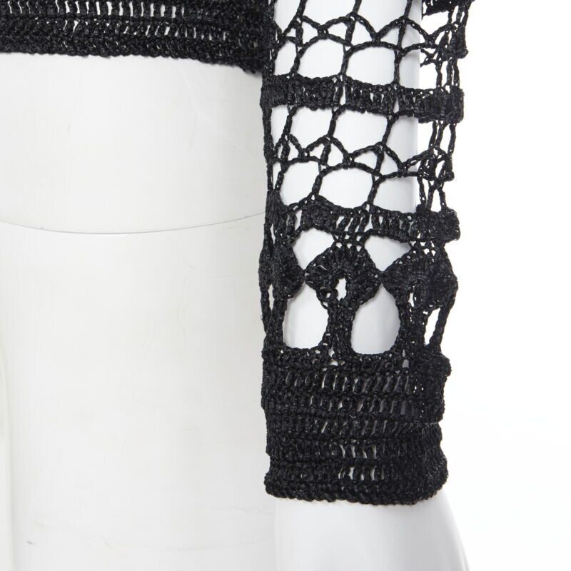 Comme Des Garcons Holey Crochet Sweater - Image 10