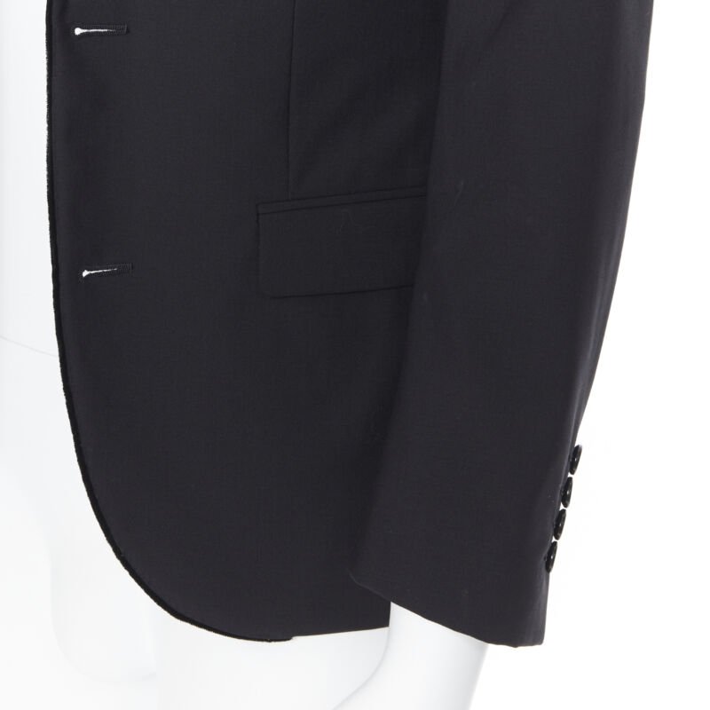 Lanvin Velvet Peak Blazer - Image 12