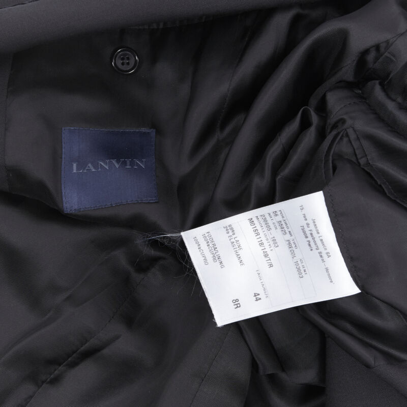 Lanvin Velvet Peak Blazer - Image 13