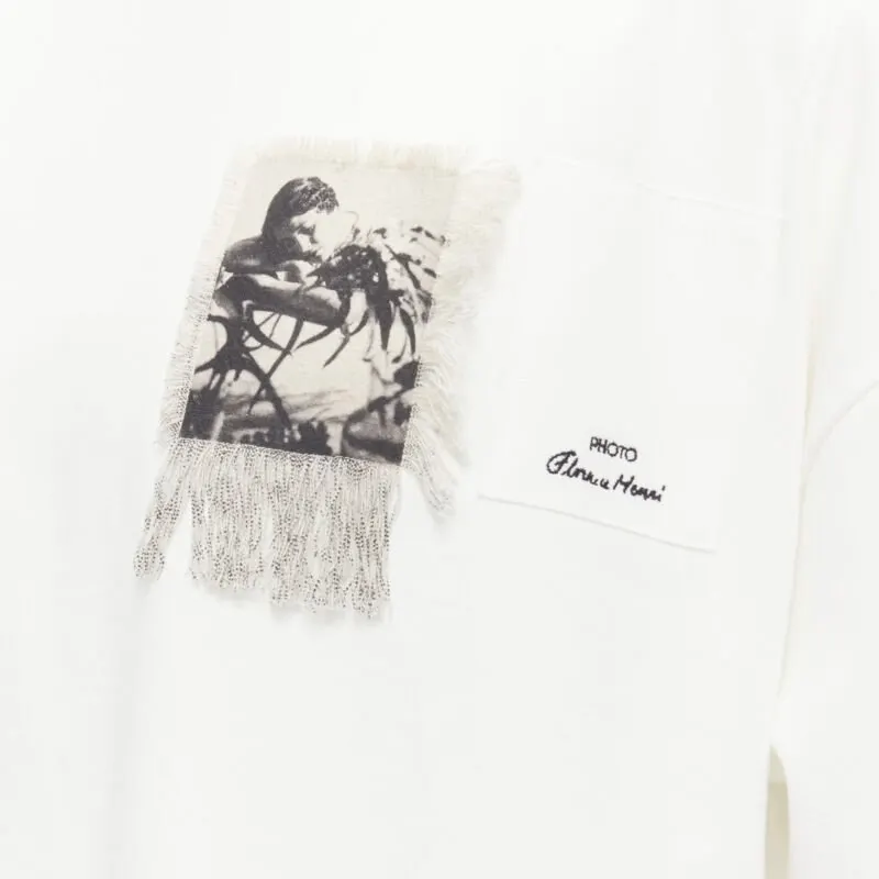 Jil Sander Photo Patch T-Shirt White Cotton Never worn, with tag - Back View