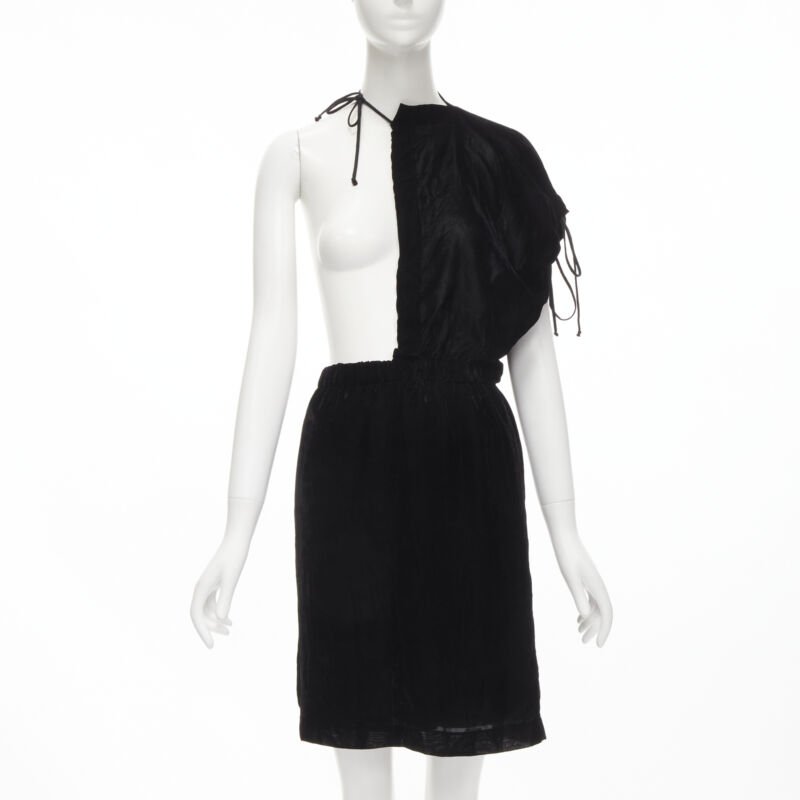 Comme Des Garcons Velvet Sash Skirt