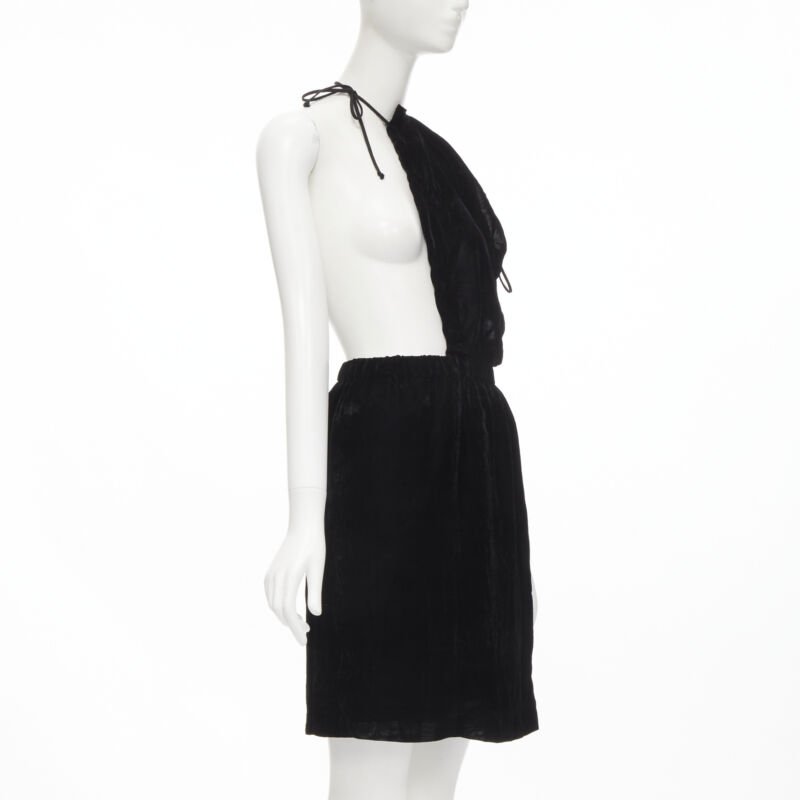 Comme Des Garcons Velvet Sash Skirt - Image 6