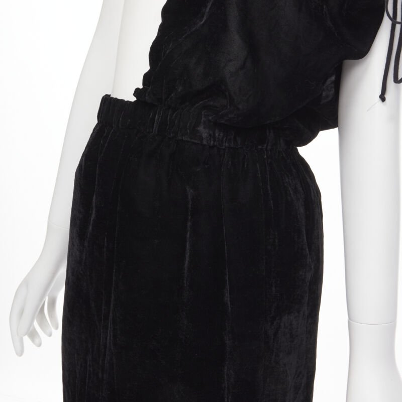 Comme Des Garcons Velvet Sash Skirt - Image 10