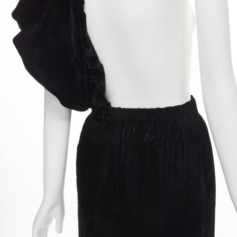 Comme Des Garcons Velvet Sash Skirt - Image 11