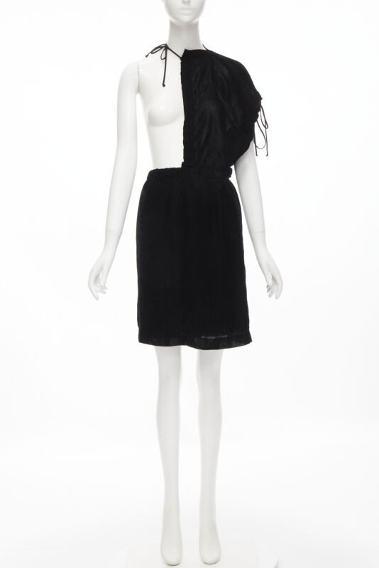 Comme Des Garcons Velvet Sash Skirt - Image 13