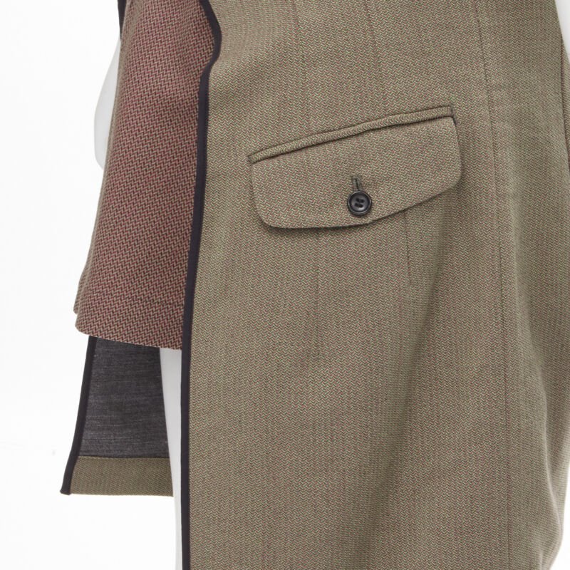 Junya Watanabe Asymmetric Mini Skirt - Image 10